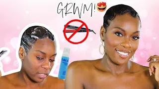 GRWM: Molding My Pixie & My Go-To Make Up Look!