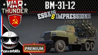 BM-31-12 LRM (GRAD 300mm) TEST IN GAME - WAR THUNDER