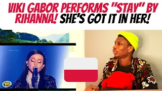 FIRST TIME EVER REACTING TO Viki Gabor "Stay" cover[Rihanna] | SHE DEFINITELY COULD DO BETTER!