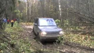 Range Rover Vogue TDV8 in mud