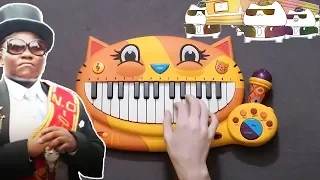 COFFIN DANCE Meme Song on a CAT Piano tutorial