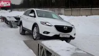 Сравнительный тест Hyundai Grand Santa Fe, Mazda CX-9, Toyota Highlander, Honda Pilot