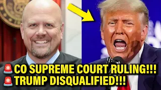 WOW! Trump DISQUALIFIED by Colorado Supreme Court from Election