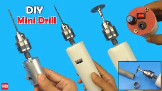 How to Make High Speed Mini Drill Machine at Home - DIY Mini Drill