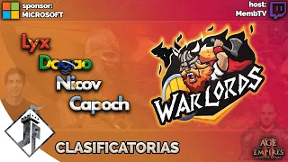 Warlords - CLASIFICATORIAS - [Dia 2 - Ronda de 16] - PARTE 2