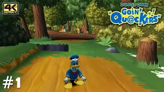 Donald Duck: Goin' Quackers - PS2 Gameplay Playthrough 4k 2160p (PCSX2) PART 1 (Duckie Mountain)