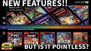 Evercade EXP & VS NEW FEATURES - New Library Update, 2 Carts Gone Legacy and Game Of The Month!