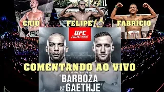 UFC Philadelphia AO VIVO - Edson Barboza VS Justin Gaethje - COMENTANDO