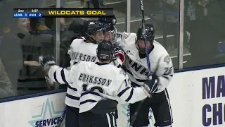 UNH Men's Hockey vs. UMass Lowell Highlights (3.4.22)