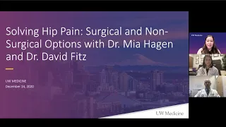 Solving Hip Pain: Surgical and Non-Surgical Options with Dr. Mia Hagen and Dr. David Fitz