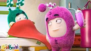 Newt Trains Zee Back To Health ❤️‍🩹📈 | BEST OF NEWT 💗 | ODDBODS | Funny Cartoons for Kids