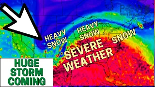 Huge Storm Coming! Severe Weather, Tornadoes, Ice & Heavy Snow! POW Weather Channel