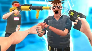 We RAID a Police Station to TAZE GUARDS in Drunkn Bar Fight VR (NEW Update)