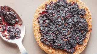 Easy Spreadable Mulberry Jam