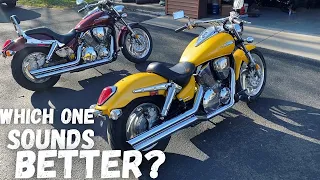 Honda VTX1300 Pipes (Cobra VS Vance & Hines)