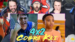 COBRA KAI 4x2 REACTION!! Season 4, Episode 2 "First Learn Stand"