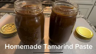Homemade Tamarind Paste