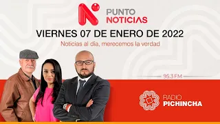 Punto Noticias 1ra emisión, 07 de enero de 2022