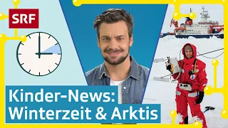 Nordpol-Expedition, Rega-Drohnen & Zeitumstellung | Kinder-News | SRF Kids – Kindervideos