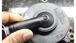 Mercedes Crank Case Ventilation Valve Replacement DIY