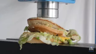 Hydraulic Press Vs Hamburger