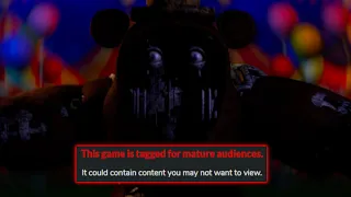 The DISTURBING Fnaf Fan Game Made For MATURE Audiences...