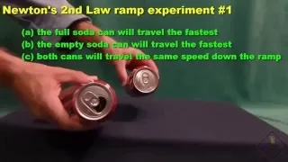 newtons 2nd law ramp experiments a science with bobert video short