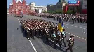 Парад победы 9 мая 2014 года. Москва. Красная площадь.