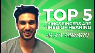 TOP 5 THINGS SINGERS ARE TIRED OF HEARING | Arjun Kanungo | Red FM |