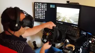 First time VR RACING