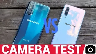 Honor 20 Pro vs Huawei P30 - Camera Test Comparison! [Big Difference?]