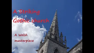A striking Gothic Church in north Wales