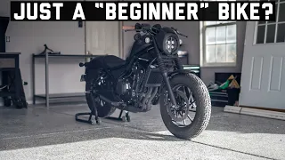 The 2021 Honda Rebel 500 | Just a Beginner Bike?