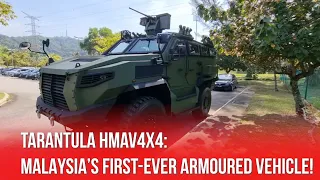 Meet Tarantula HMAV4x4: Malaysia's First-Ever Armoured Vehicle!