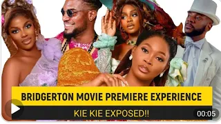 KIE KIE EXPOSED // MY VIP TICKET TO BRIDGERTON MOVIE PREMIERE. @KieKieTV #nollywood  #bridgerton