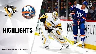 Айлендерс - Питтсбург / NHL Highlights | Penguins @ Islanders 11/6/19