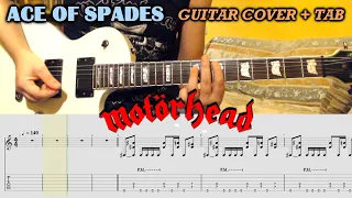 ACE OF SPADES Guitar TAB - Motorhead - COVER / LESSON with TAB - Guitar Covers with TABS