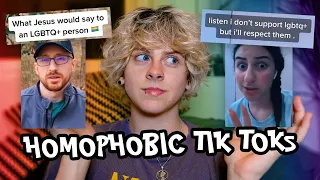 THE WORST HOMOPHOBIC TIK TOKS (EVEN WORSERER) | NOAHFINNCE