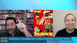 Madonna Celebration Tour possible setlist discussion. We go album by album on greatest hits to sing