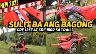 Trail Test nang Bagong CRF 125F at CRF 150R 2023 Model | Honda Racing | Motor Ace Cebu