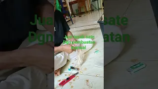 proses orderan tusuk sate yakitori 10 cm 400 pack untuk rumah makan GOHAN KU