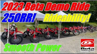 2023 Beta 250RR Demo Ride