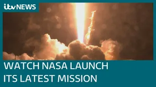 NASA launches spacecraft to smash into asteroid in bid to nudge it off course | ITV News