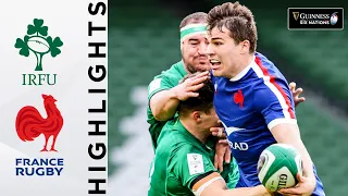 Ireland v France - HIGHLIGHTS | 2 Points Separate Tight Encounter! | 2021 Guinness Six Nations