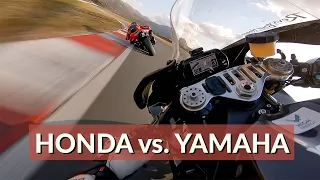 Honda Fireblade CBR1000RR-R vs. Yamaha R1 RN49 | RAW