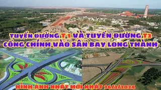 HÌNH ẢNH MỚI NHẤT VỀ TUYẾN C25 CỔNG CHÍNH SÂN BAY LONG THGÀNH