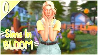 Meet Daisy Bloom 🌼//Create a Sim// The Sims 4: Sims In Bloom