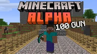 Minecraft’ın En Eski Sürümlerinde 100 GÜN