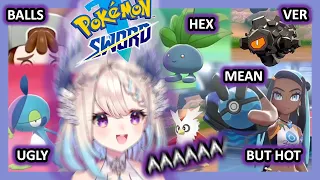 [Compilation] Enna's unhinged reactions/judgments to EVERYTHING in Pokemon Sword