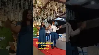 TikTok challenge -. wedding entourage😆